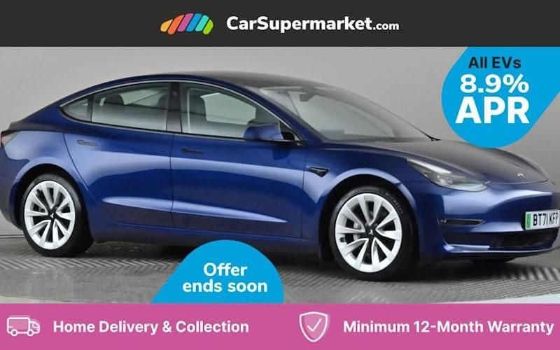 Used 2023 Tesla Model 3 Long Range AWD Sedan | £21,176 (Fair price) - Image 1/3
