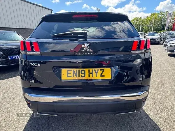 Used Peugeot 3008 GT-line 130 HP (95 kW) 2019 Black SUV