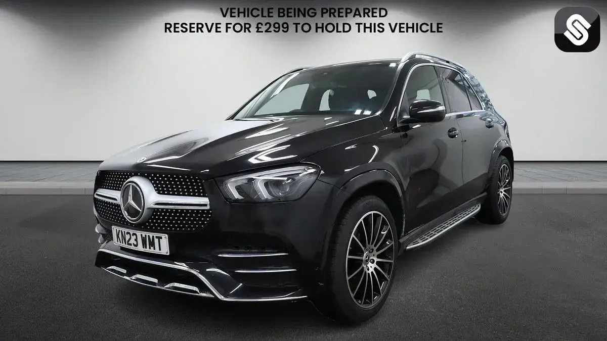 Used Mercedes GLE400 AMG line 330 HP (242 kW) 2022 Obsidian black SUV