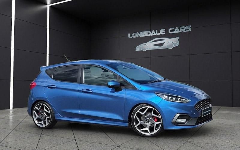 Usado Ford Fiesta ST 200 HP (147 kW) 2019 Azul Citadino