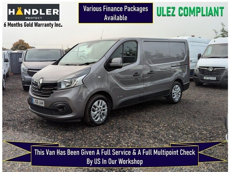 Grey Used 2016 Renault Trafic Van | £7,845 (Fair price) - Image 1/4