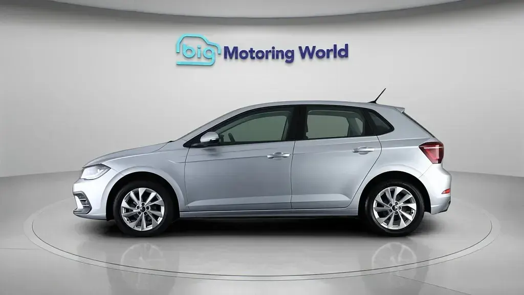 Used VW Polo Style 95 HP (69 kW) 2022 Silver Hatchback
