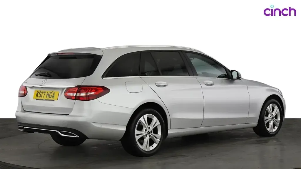 Used Mercedes C200 Executive 2017 Silver Estate