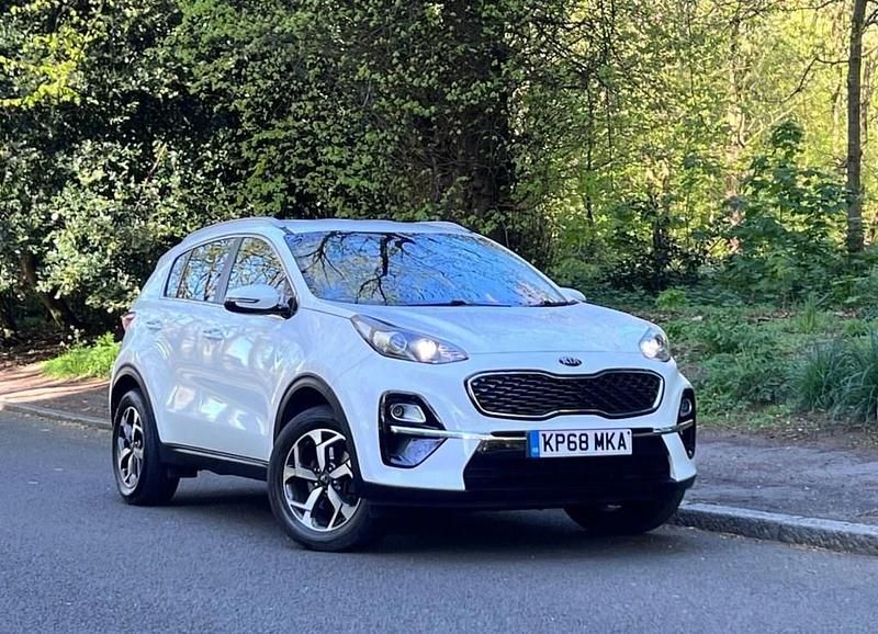 Begagnad Kia Sportage 130 HK (95 kW) 2018 Vit SUV
