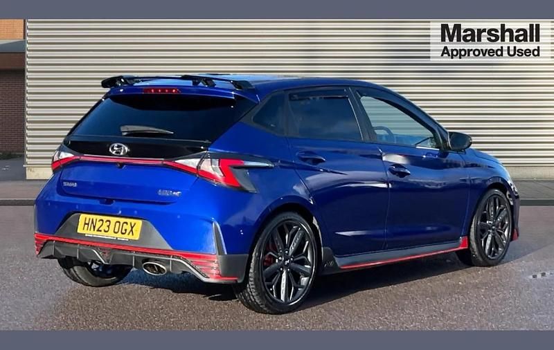Used Hyundai i20 204 HP (150 kW) 2023 Blue Hatchback