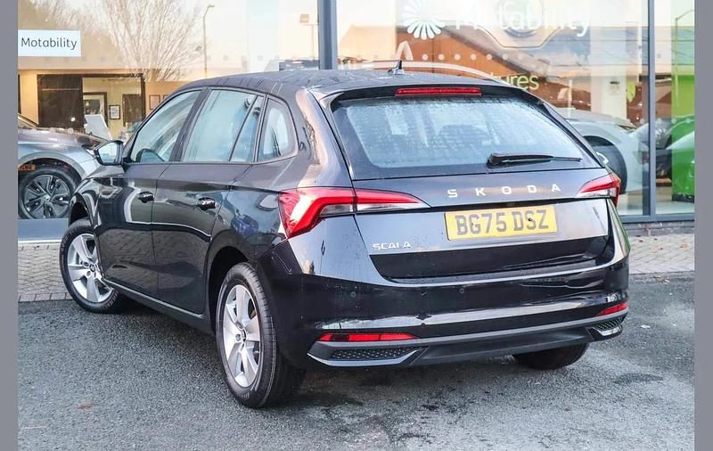 Used Skoda Scala SE 115 HP (84 kW) 2025 Black Hatchback