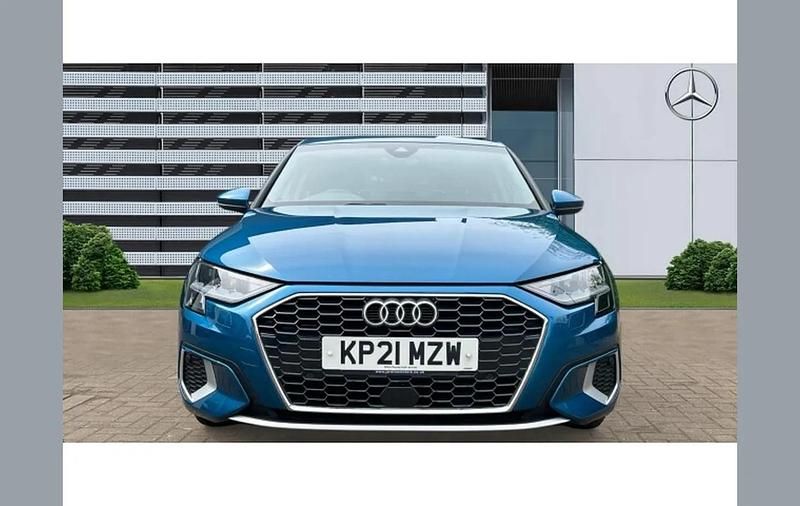 Used Audi A3 Sport 150 HP (110 kW) 2021 Blue Sedan