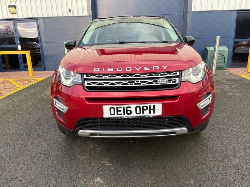 Used Land Rover Discovery Sport HSE Luxury 180 HP (132 kW) 2016 Red SUV