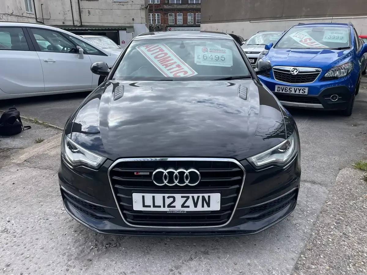 Used Audi A6 S-Line 204 HP (150 kW) 2012 Black Sedan