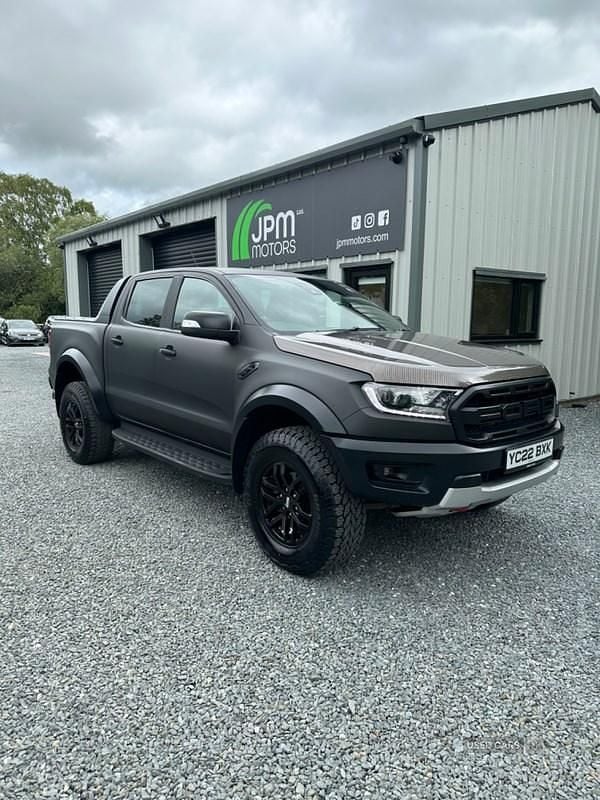 Blue Used 2022 Ford Ranger Raptor Pickup | £27,950 (Good price) - Image 1/4