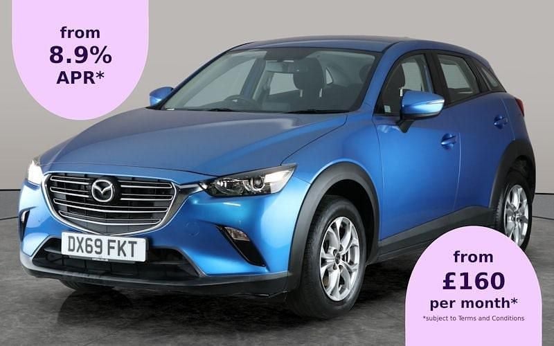 Blue Used 2019 Mazda CX-3 SUV | £11,273 (Good price) - Image 1/2