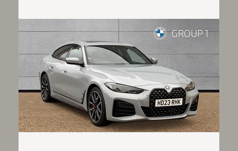 Grey Used 2023 BMW 420 M Sport Coupe | £33,095 (Fair price) - Image 1/4