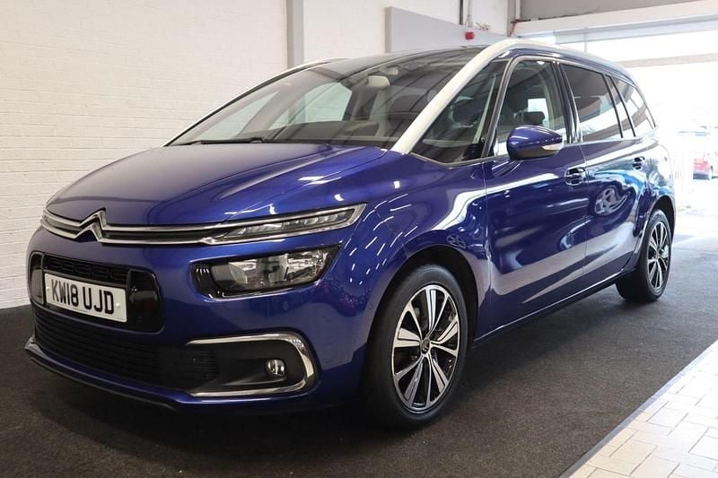 Blue Used 2018 Citroën Grand C4 Picasso Flair MPV | £10,750 (Fair price) - Image 1/4
