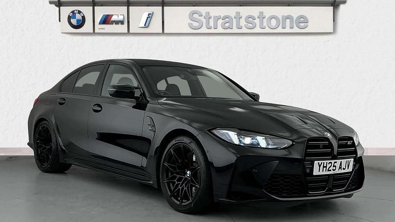Black Used 2025 BMW M3 Competition Edition | £67,390 (Good price) - Image 1/4