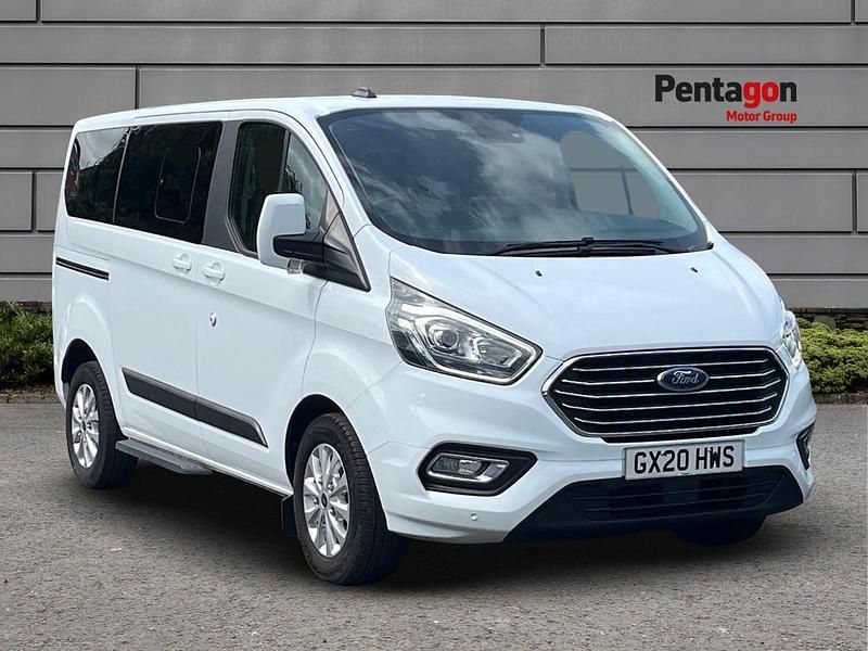 White Used 2020 Ford Tourneo Custom Zetec MPV | £22,995 (A bit pricey) - Image 1/4