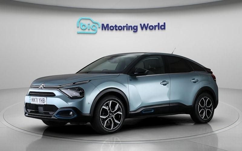 Used Citroën e-C4 Shine 100 kW (136 HP) 2021 Blue Hatchback