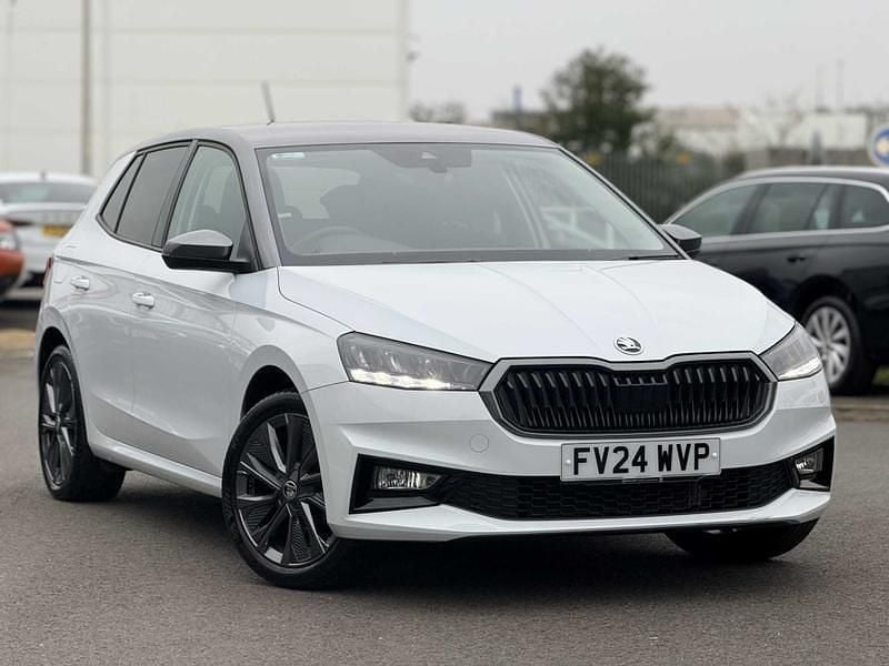White Used 2024 Skoda Fabia Colour Edition Hatchback | £15,825 (Fair price) - Image 1/4