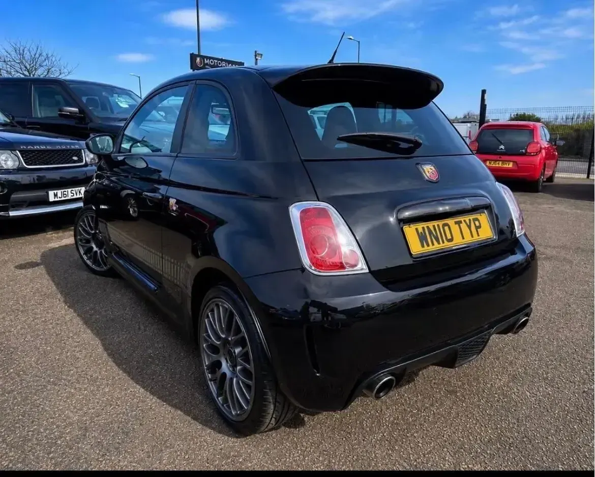 Used Abarth 500 135 HP (99 kW) 2010 Black Hatchback