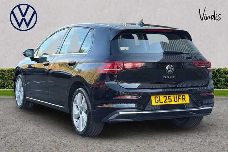 Used VW Golf VIII Style 150 HP (110 kW) 2025 Black Hatchback
