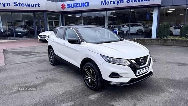 Used Nissan Qashqai Acenta Premium 2020 White SUV