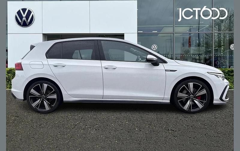 Used VW Golf VIII GTD 200 HP (147 kW) 2021 White Hatchback