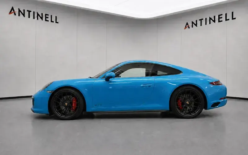 Used Porsche 992 450 HP (330 kW) 2018 Blue Coupe