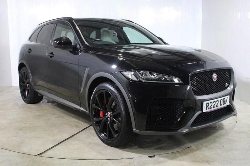 Black Used 2020 Jaguar F-Pace SVR SUV | £44,000 (Expensive) - Image 1/3