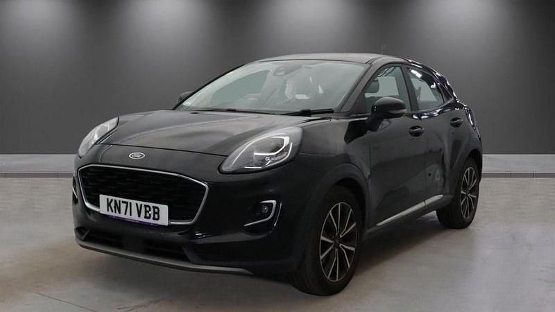 Used Ford Puma Titanium 125 HP (91 kW) 2021 Black SUV