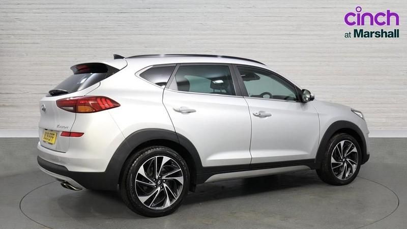 Używany Hyundai Tucson Premium SE 177 KM (130 kW) 2019 Srebrny SUV