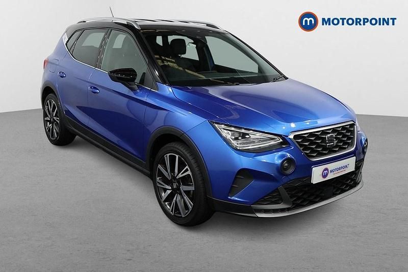 Blue Used 2022 Seat Arona FR SUV | £15,399 (Fair price) - Image 1/4