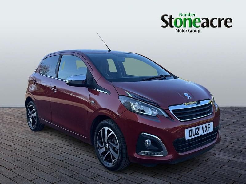 Used Peugeot 108 Collection 72 HP (52 kW) 2021 Red Hatchback