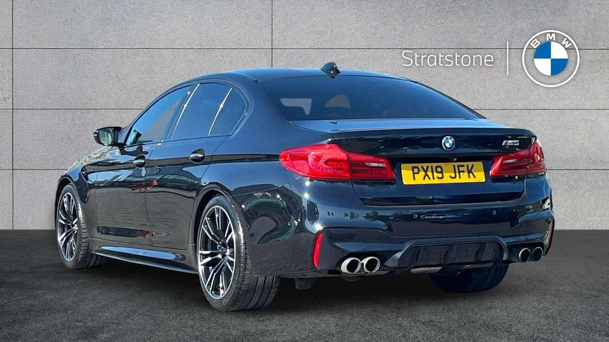 Used BMW M5 Comfort Edition 592 HP (435 kW) 2019 Black Sedan