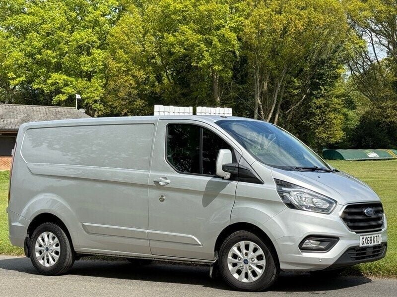 Silver Used 2018 Ford Transit Custom Limited Van | £8,495 (A bit pricey) - Image 1/4