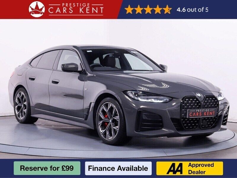 Grey Used 2022 BMW 420 Gran Coupé M Sport Coupe | £31,469 - Image 1/4
