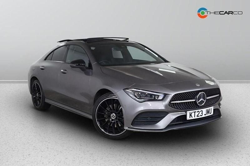 Used Mercedes CLA250e AMG line 2023 Grey Sedan