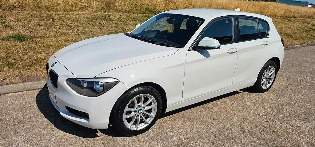 Used BMW 116 Comfort Edition 2014 White Hatchback