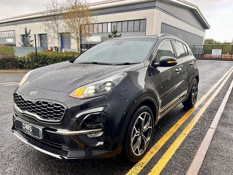 Second-hand Kia Sportage GT-Line 177 CP (130 kW) 2020 Negru SUV