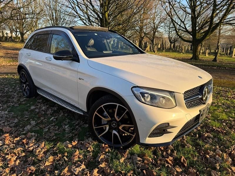 White Used 2016 Mercedes GLC43 AMG Premium Plus Estate | £22,000 (Fair price) - Image 1/4