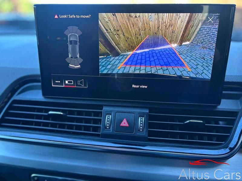 Used Audi Q5 S-Line 204 HP (150 kW) 2021 Blue SUV