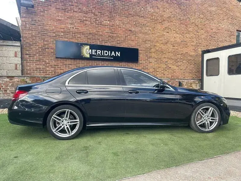 Used Mercedes E220 AMG line 2016 Black Sedan
