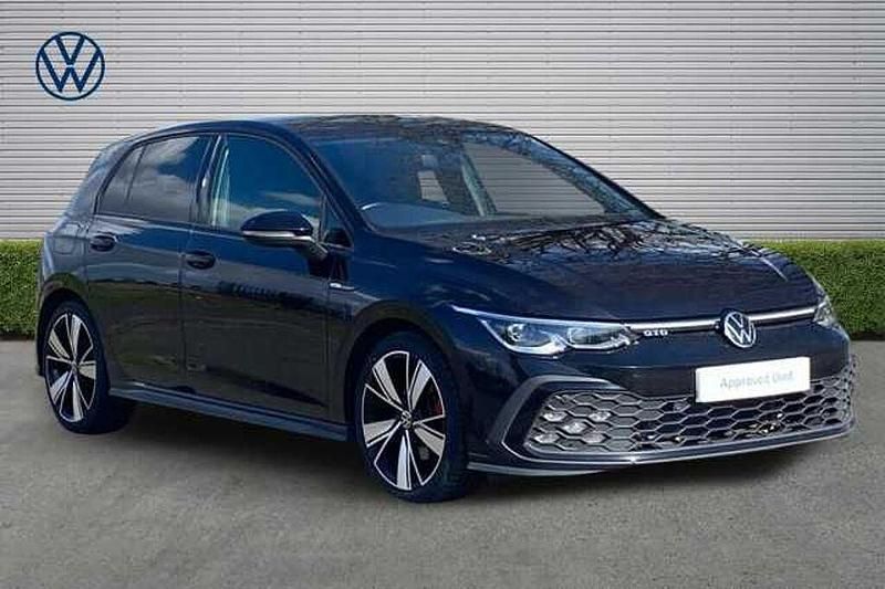 Used VW Golf VIII GTD 200 HP (147 kW) 2021 Black Hatchback