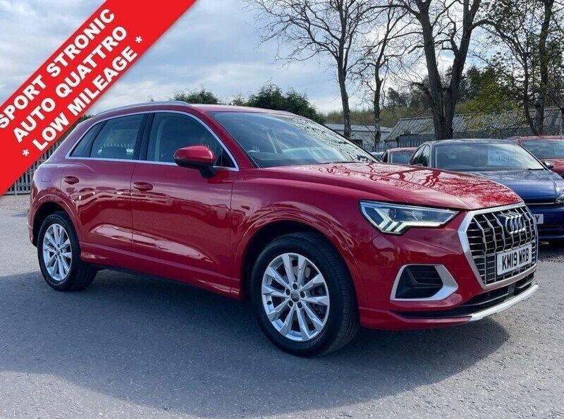 Red Used 2019 Audi Q3 Sport SUV | £22,995 (Fair price) - Image 1/4