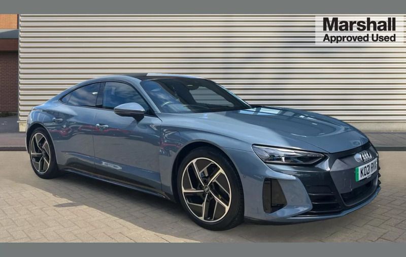 Grey Used 2021 Audi e-tron GT quattro Sport Sedan | £44,207 (Fair price) - Image 1/4