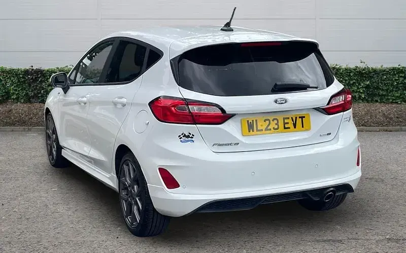 Used Ford Fiesta ST-Line 125 HP (91 kW) 2022 White Hatchback