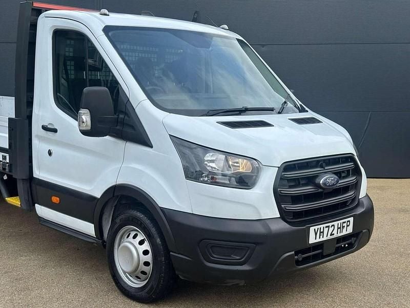 Used Ford Transit 130 HP (95 kW) 2022 White Cabriolet