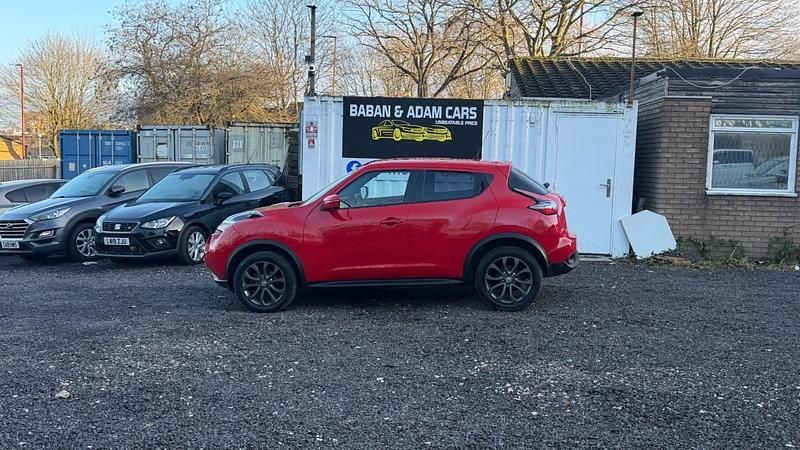 Used Nissan Juke Tekna 2017 Red SUV