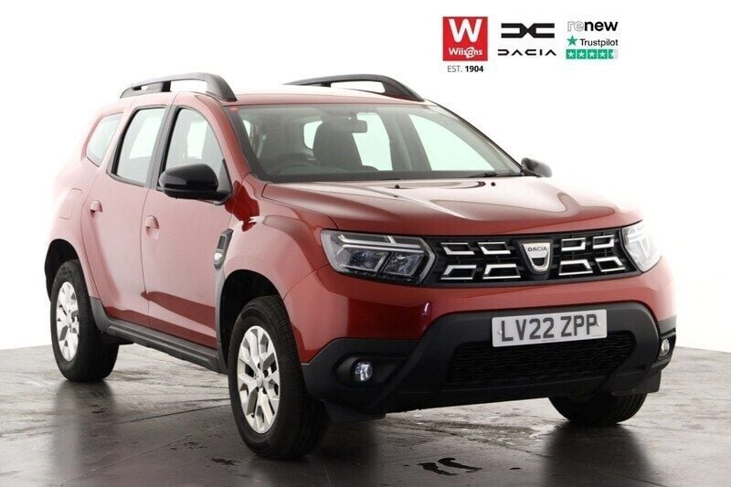 Red Used 2022 Dacia Duster Comfort SUV | £10,699 (Good price) - Image 1/3