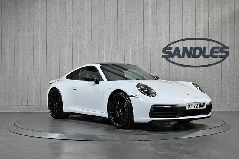 White Used 2022 Porsche 911 Carrera Coupe | £83,999 (Fair price) - Image 1/4