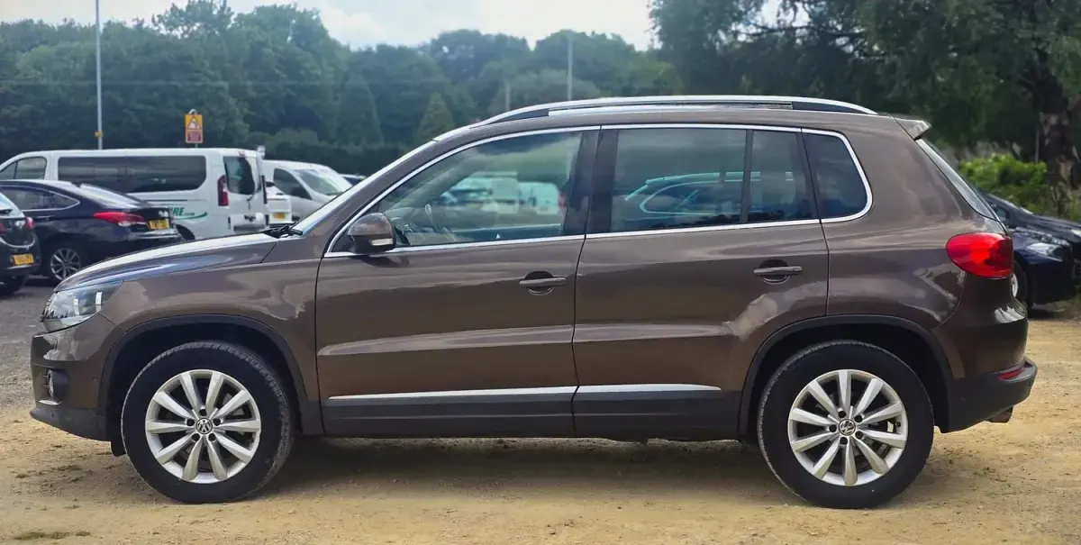 Used VW Tiguan Match 138 HP (101 kW) 2013 Brown SUV