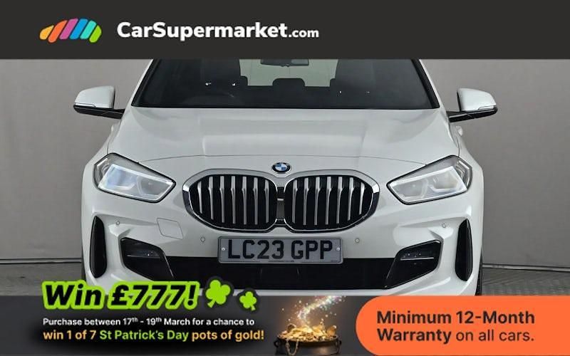 Used BMW 118 M Sport 136 HP (100 kW) 2023 White Hatchback